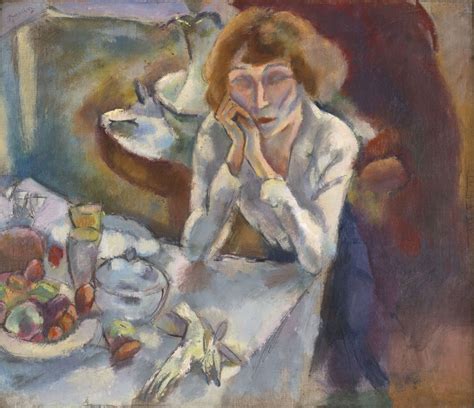 Portrait Of Madame Pascin Hermine David 1915 1916 Jules Pascin