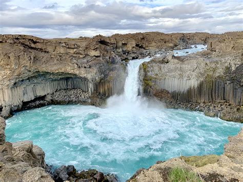 One Of The Most Beautiful Waterfalls In Iceland Aldeyjarfoss We Almost Didnt Add It In Our