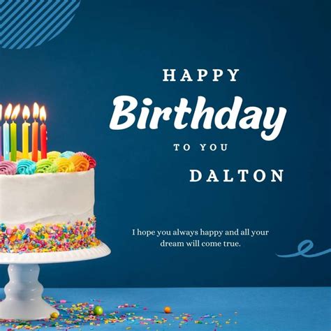 100 Hd Happy Birthday Dalton Cake Images And Shayari