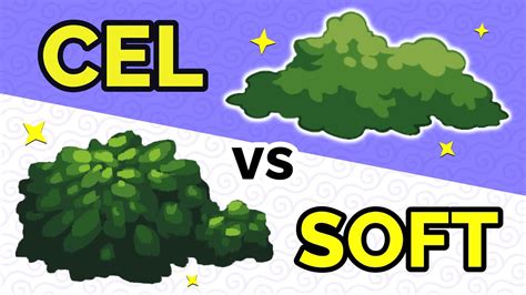 Cel Vs Soft Shading How To Render Plants Rust Glass Youtube