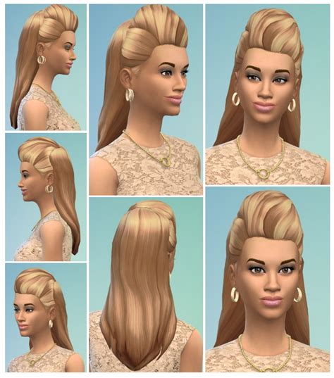 Beyonce Hair At Birksches Sims Blog Sims 4 Updates