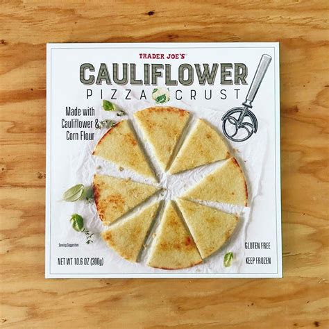 Trader Joes Cauliflower Pizza Crust Well Get The Food