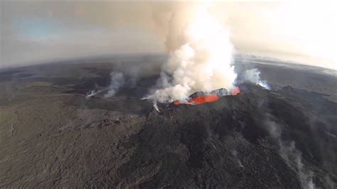 Volcano Eruption In Iceland September 16th 2014 Youtube
