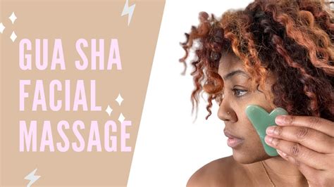 Gua Sha Facial Massage At Home Youtube