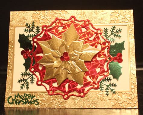 Poinsettia Greeting Cards Handmade Handmade Greetings Christmas Cards