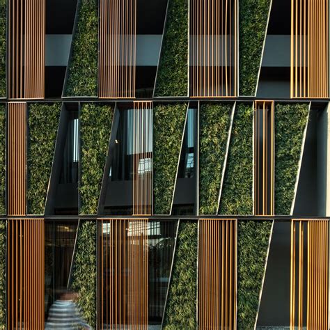 Vertical Garden Facade Architecture Design Dezeen Architecture