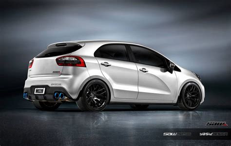 Kia Riokit Designrear By Yasiddesign On Deviantart Kia Rio 2017 Car