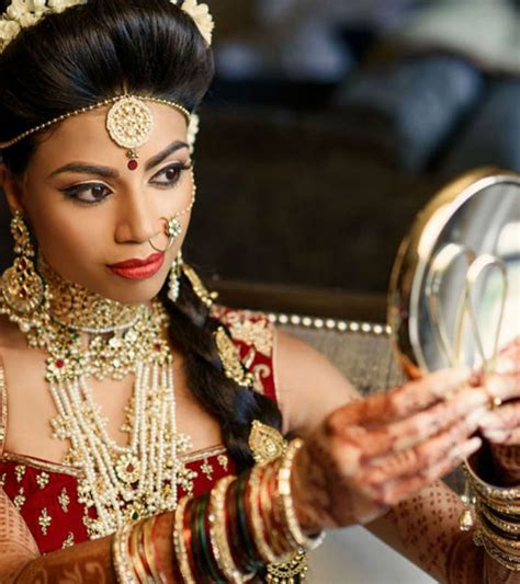 how to put indian bridal makeup tutorial pics