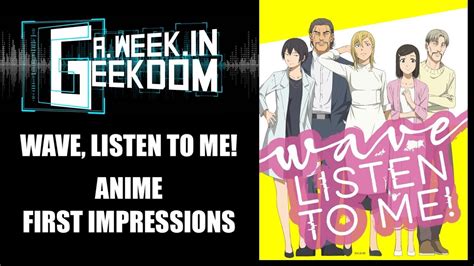 Check spelling or type a new query. Wave, Listen To Me! Anime First Impressions! - YouTube