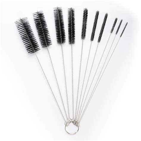 10pcs Airbrush Cleaning Brush Needle Mouth Spray Gun Needleandbrush Kit