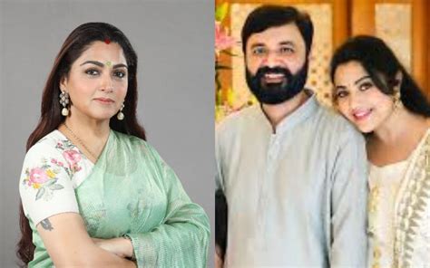 tamil actress khushbu sundar clarifies her co actor meena s husband