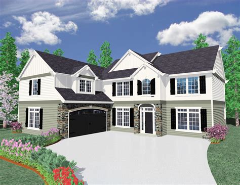 3 stories residence with maid's bedroom autocad plan large country house with five bedrooms and fireplace autocad plan large country. Old World European in ''L'' Shape - 8576MS | 2nd Floor Master Suite, Bonus Room, CAD Available ...