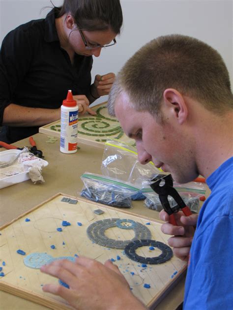 Class Work Gallery Intermediate Mosaic Canal Crossing Mosaic Workshopcanal Crossing Mosaic