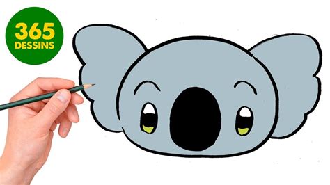 Tutoriels de dessins faciles à la portée de tous. COMMENT DESSINER KOALA KAWAII - KAWAII DESSIN FACILE ÉTAPE ...