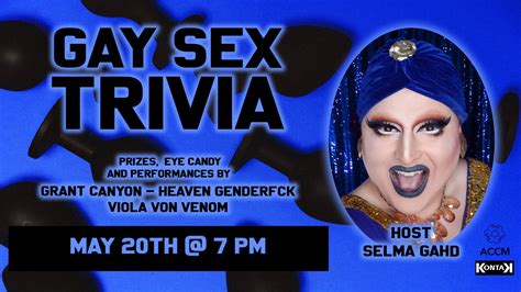 Gay Sex Trivia 3 May 20th