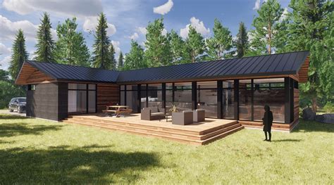 Green Rancher Style Modern Eco Prefab Kit Home Ecohome Eco House