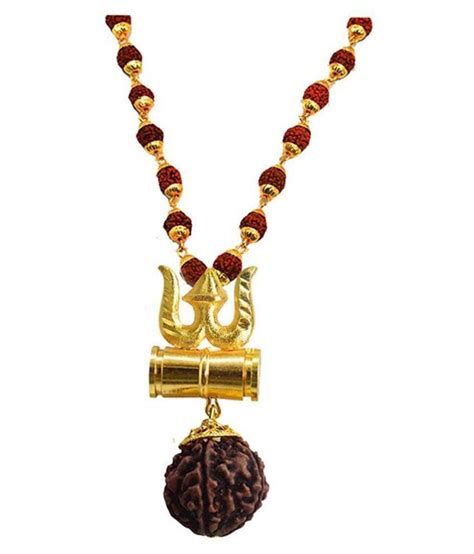 Buy Shiv Shakti Wood Pooja Mala Pack Of 1 Online At Best Price In