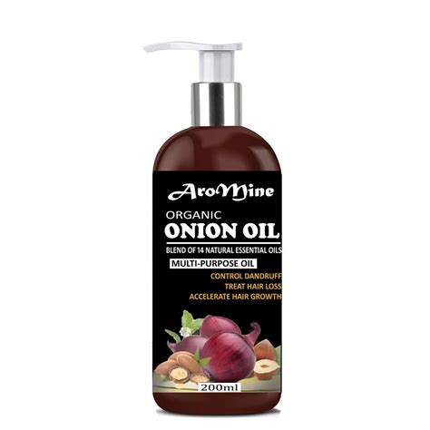 Buy Aromine Premium Onion Hair Oil For Hair Growth No Mineral Oil No