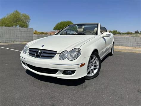Used Mercedes Benz Clk Class Convertible In Blue Top For Sale Check