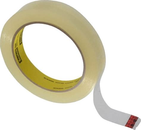 3m Packing Tape 34 Wide Clear Acrylic Adhesive 65364002 Msc