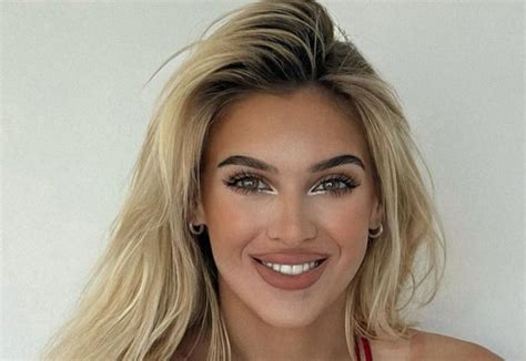 veronika rajek storms instagram with thirst trap photos showing off massive cleavage in tiny bra