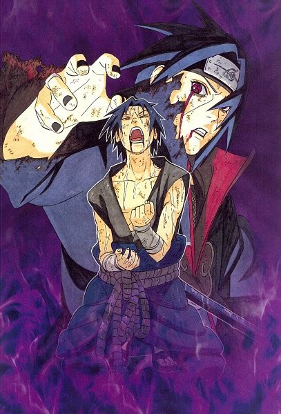 Uchiha Brothers Naruto Mobile Wallpaper By Kishimoto Masashi