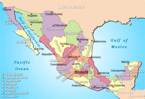 Mapa De Jalisco Mexico Images And Photos Finder
