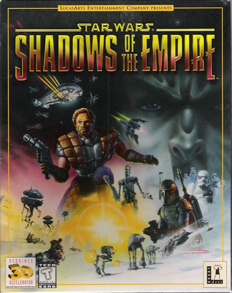Star Wars Shadows Of The Empire Cover Art The International House