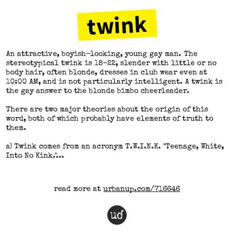 Definition Of A Twink