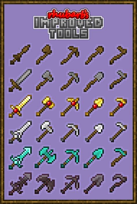 Due To Popular Demand I Made My Revamped Tools Into A Texture Pack