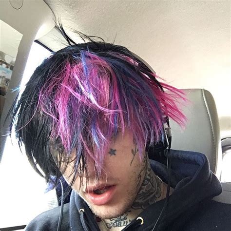 Instagram Post By Lilpeep Apr 26 2017 At 624pm Utc Purple Hair
