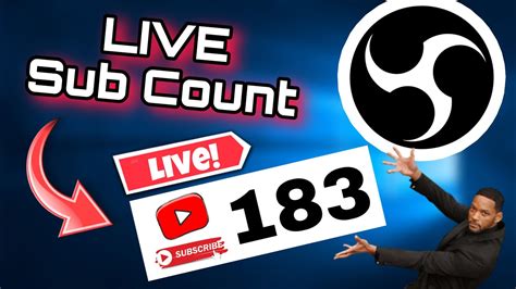 How To Add A Live Sub Count Obs Studio Youtube