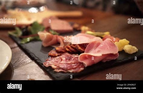 Cold Meal Platter Stock Videos Footage Hd And K Video Clips Alamy