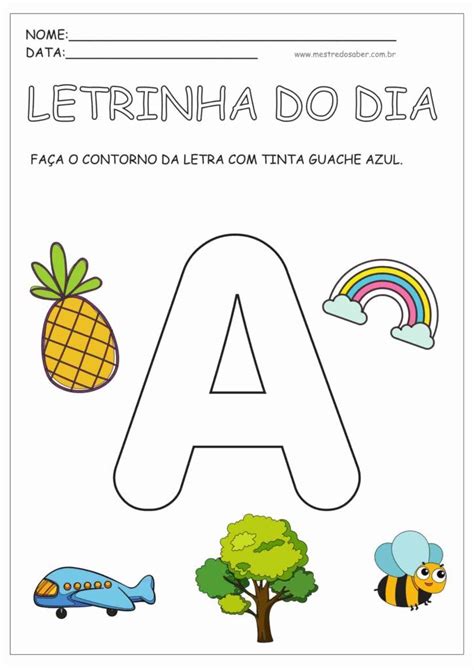 1 Atividades Para Educação Infantil 4 Anos Abc Phonics Alphabet