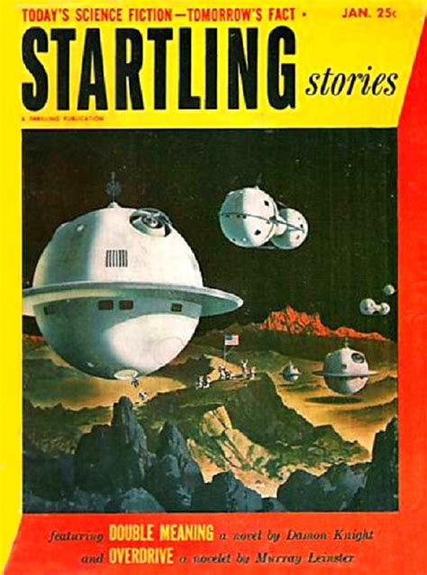 Startling Stories Jan 1953 Classic Sci Fi Books Pulp Fiction Art