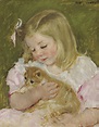 Mary Cassatt (1844-1926) , Sara Holding a Cat | Christie's
