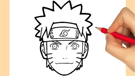 Como Dibujar A Naruto Facil