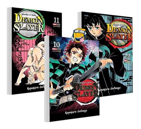 Demon Slayer Manga Tomo 12 11 Y 10 Nuevos En Español Envío Gratis