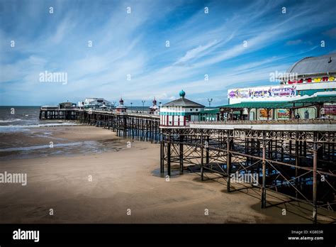 North Pier Blackpool On A Beautiful Sunny Day Blackpool Is The Only