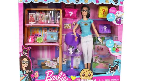 mattel barbie cookie swirl c playset 20 pieces surprise box social media doll