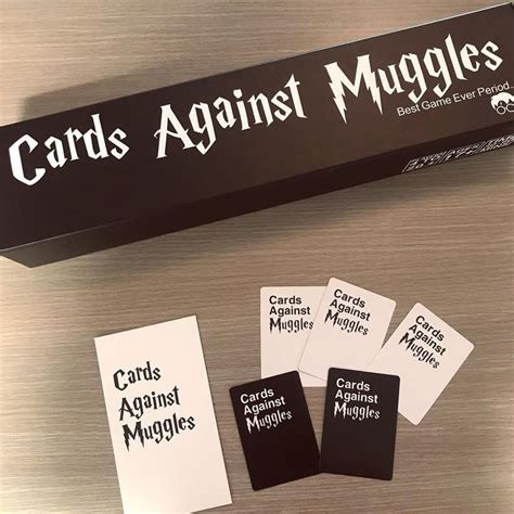 Your next harry potter party just got a whole lot more fun thanks to. Harry Potter Cards Against Muggles 1440 Cards Buy Now in 2020 | Harry potter cards, Classic card ...