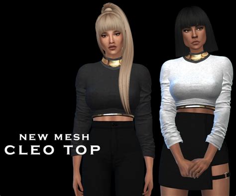 Cleo Top P At Leo Sims Sims 4 Updates