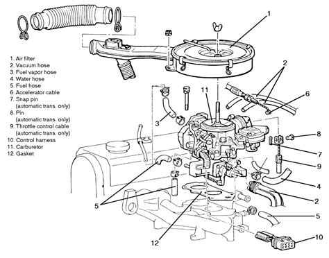 Qanda Vacuum Hose Diagrams For Dodge Suzuki And Mitsubishi Carburetors