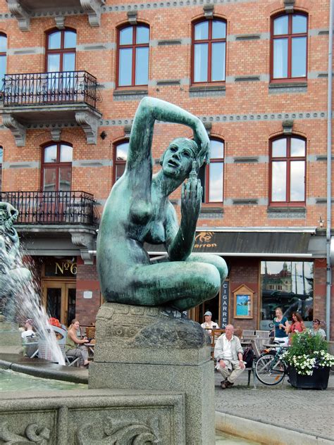 Five Continents Fountain Järntorget Square Gothenburg a photo on Flickriver