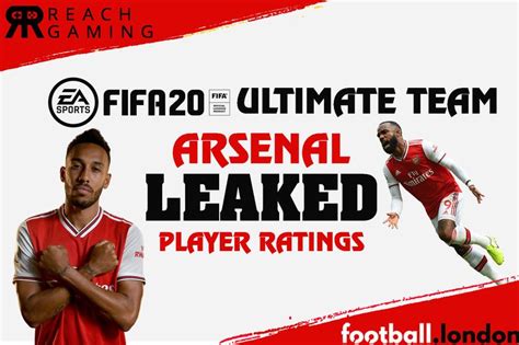 Arsenal Fifa 20 Ratings Leaked Pierre Emerick Aubameyang And Kieran