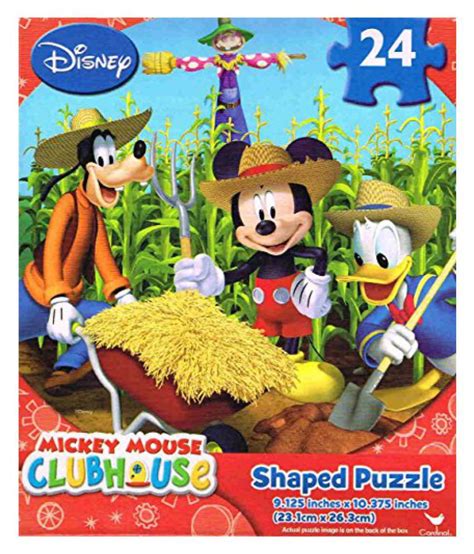 Disney Mickey Mouse Clubhouse Farm 24 Piece Jigsaw Puzzle On The Farm