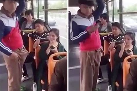 Woman Stunned When Man Appears To Have Massive On Public Bus