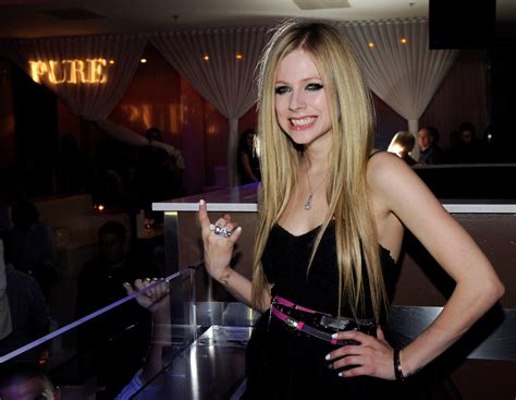 Abbey Dawn Party Pure Nightclub Las Vegas Avril Lavigne