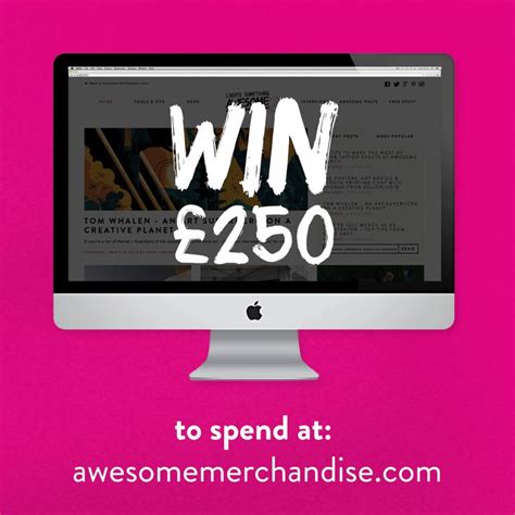 New Contest To Celebrate Our New Blog Were Giving Away £250 To Spend