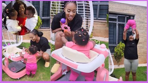 Heart Warming Diana Bahati Bonds With Her Baby Daughter Malaika